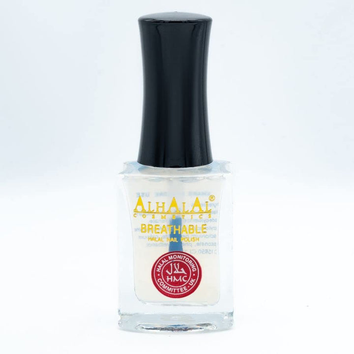 Al Halal-Gel-Nagellack – wasserdurchlässiger roter und weisser Nagellack – glänzendes Finish, vegan