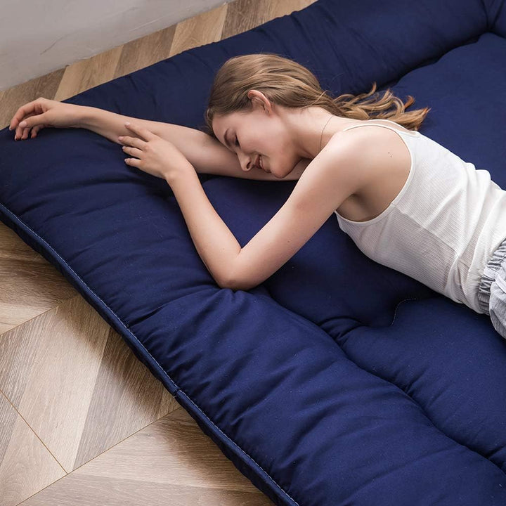 MAXYOYO Klappmatratze Futon Matratze Bodenmatratze Gepolsterte Japanische Tatami Gesteppte Bett, Dic