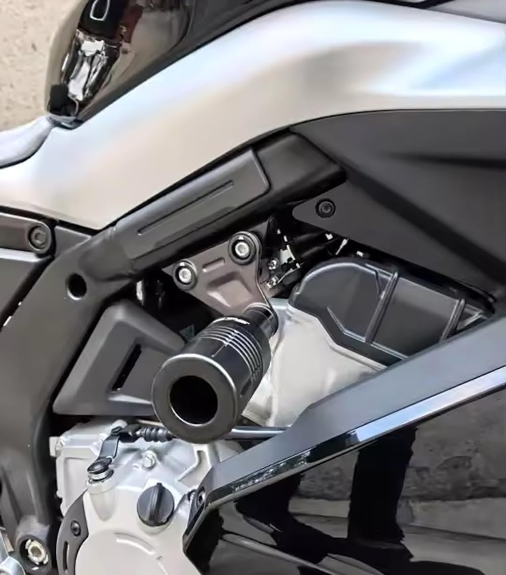 MOWOK Motorradzubehör Rahmenschutz Sturzpads Sturzbügel-Schutz Motorschutzzubehör für CFMOTO 675SR 6