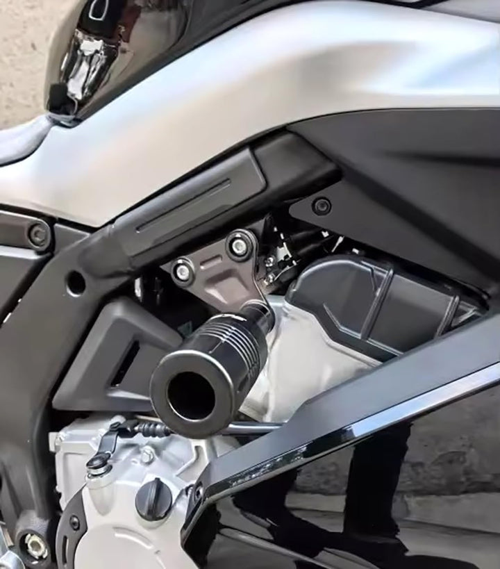 MOWOK Motorradzubehör Rahmenschutz Sturzpads Sturzbügel-Schutz Motorschutzzubehör für CFMOTO 675SR 6