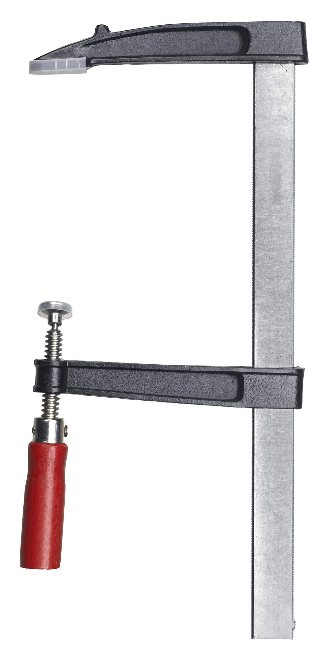 kwb Schraub-Zwinge mit Holzgriff 120x300, Spann-Weite 300 mm, Spanntiefe 120 mm, Spannbacken aus Zin