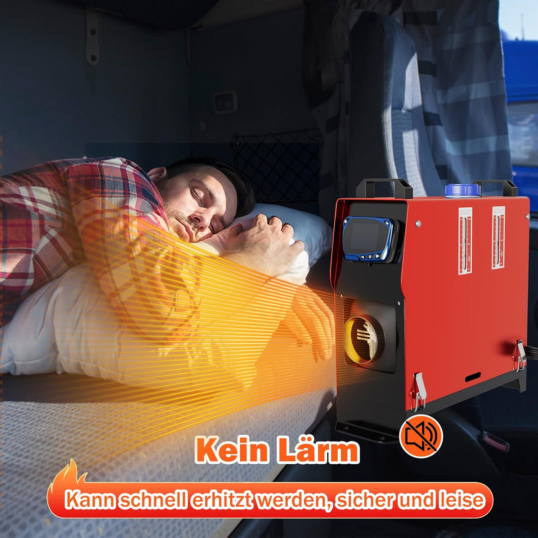 UISEBRT 12V Diesel Standheizung 8kw, Standhezung Dieselheizung Diesel Lufterhitzer, Air Diesel Heizu