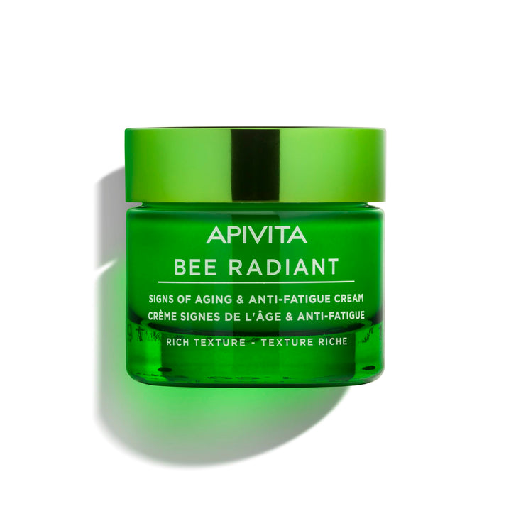 Apivita, Bee Radiant Signs of Aging & Anti-Fatigue Cream Rich Texture, 50 ml.