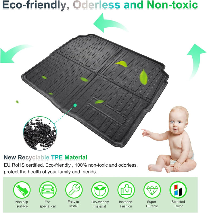 GAFAT 2018-2023 2024 Citroe-n C5 Aircross Kofferraummatte, C5 Aircross Kofferraumwanne Matten Origin