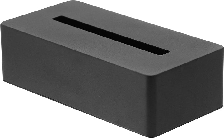 Tissue case - Tower - black Schwarz, Schwarz