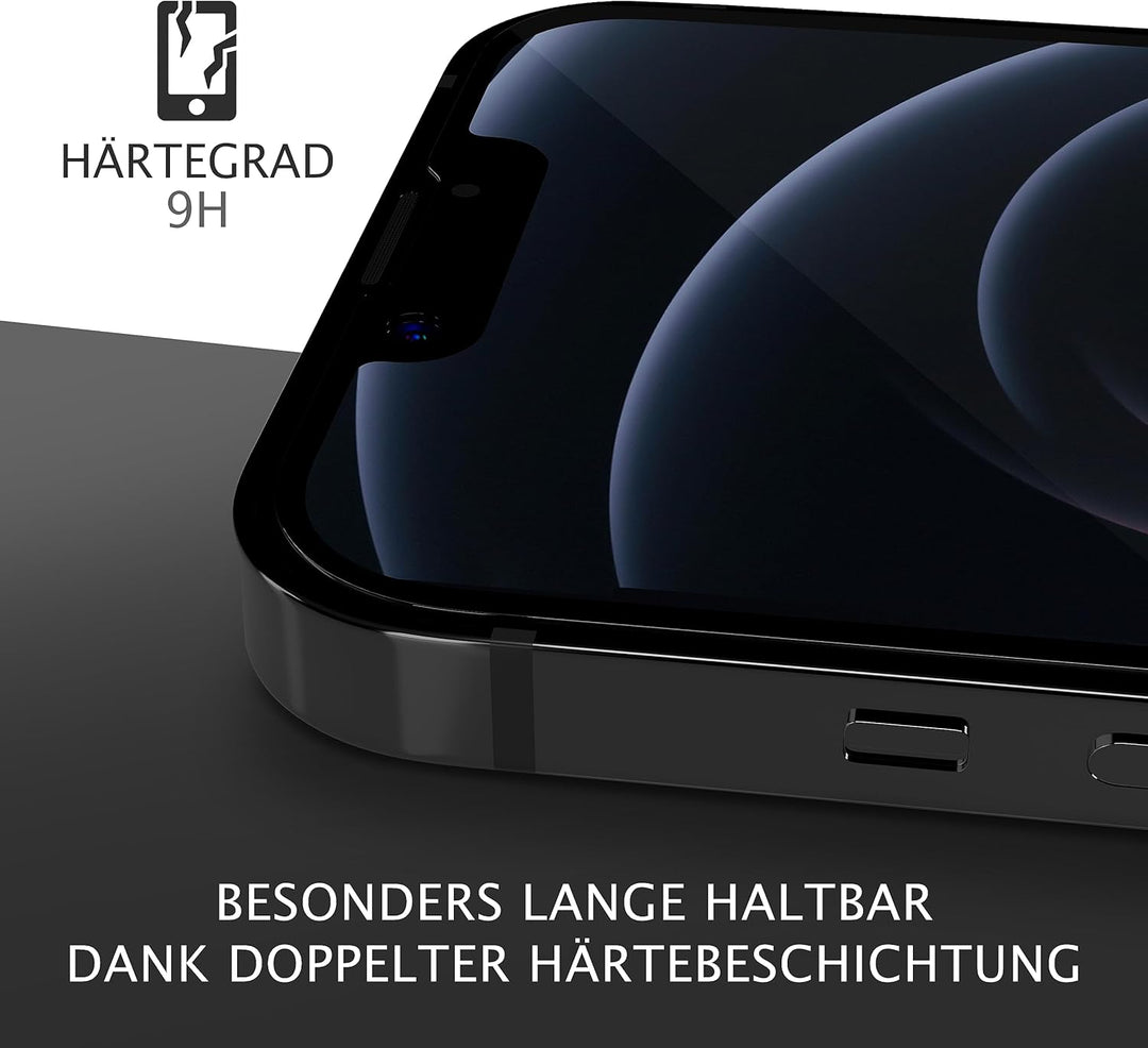 CELLBEE Kompatibel mit iPhone 13 Mini Displayschutz The Curved, inkl. Applikator, Force Treatment, U