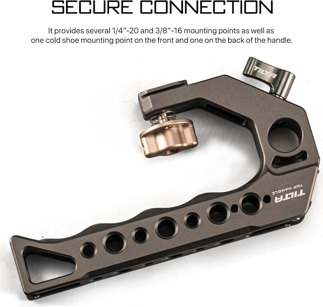 Tilta Quick Release Top Griff – (für BMPCC 4K/6K und die meisten DSLR/spiegellosen Kameras) (Tilta G