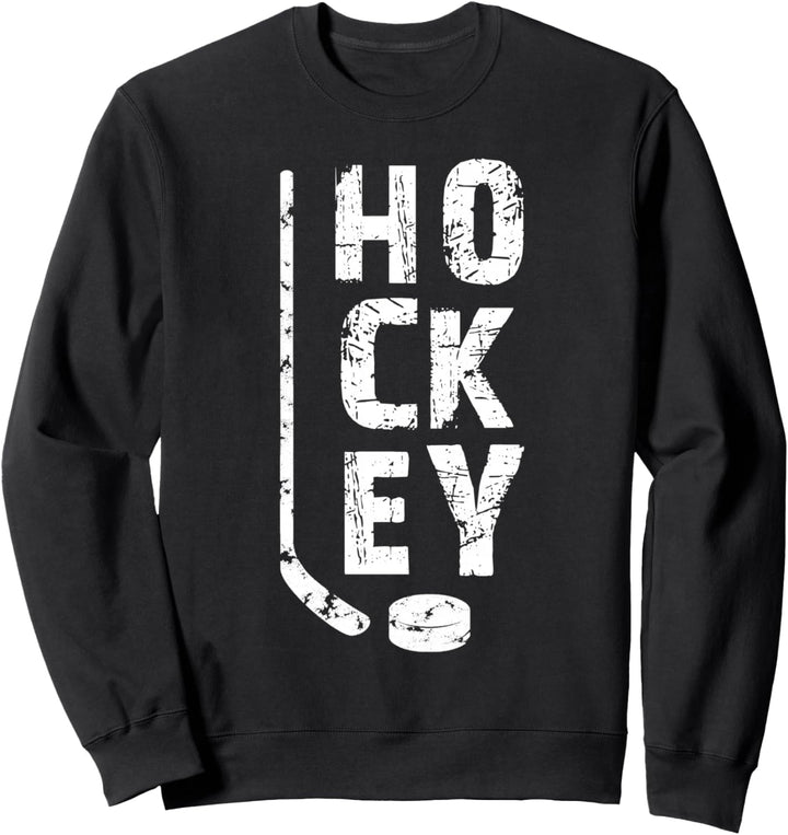 Love Ice Hockey Geschenk Eishockey Spieler Geschenk Hockey Sweatshirt