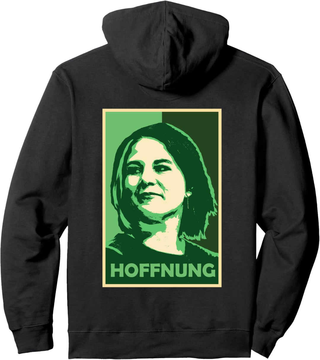 Baerbock Grüne Kanzlerin Bündnis Wahl Bundeskanzlerin Pullover Hoodie