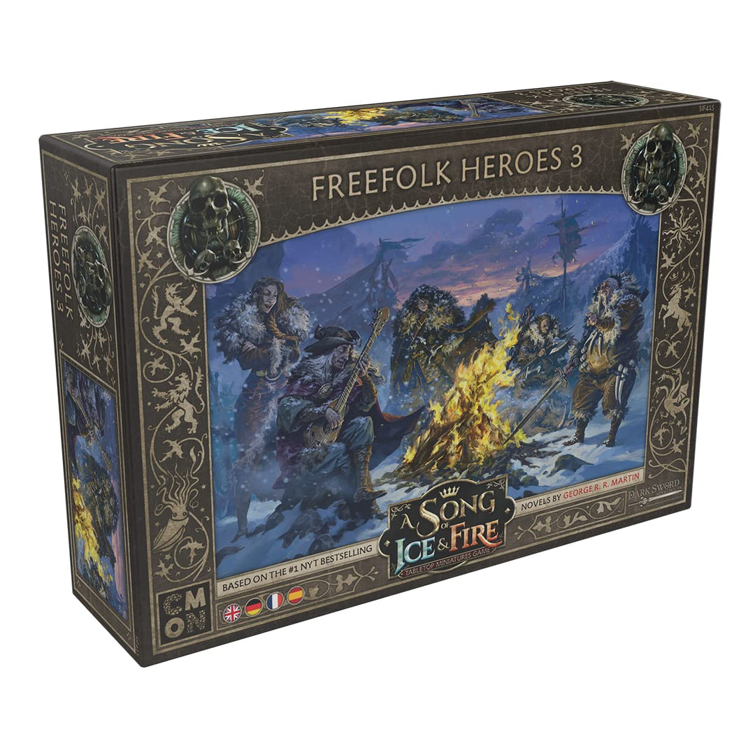 CMON | A Song of Ice & Fire – Helden des Freien Volks 3 | Erweiterung | Tabletop | 2 Spieler | Ab 14
