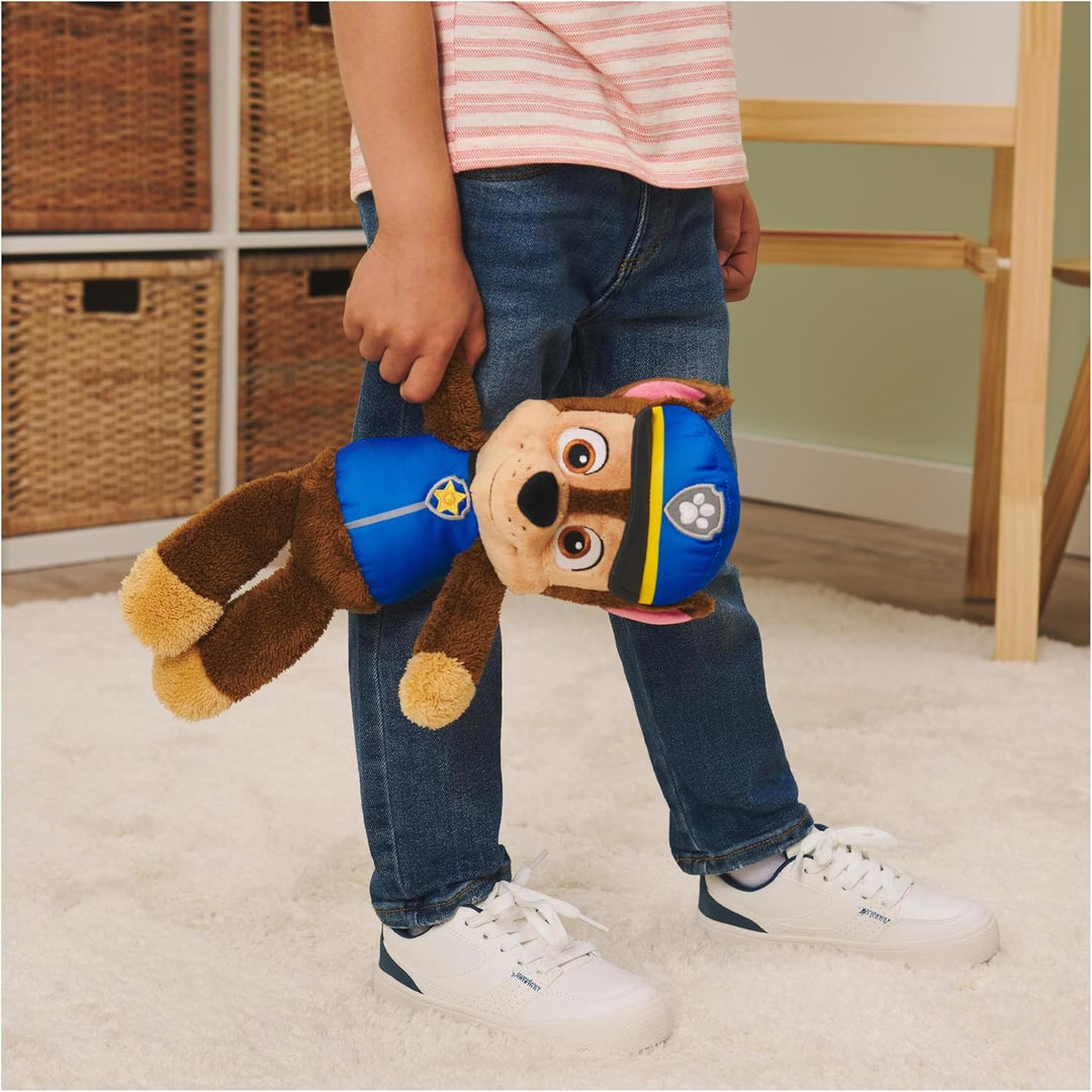 GUND PAW Patrol Schlenkerplüsch Chase, 30 cm - hochwertiges Plüschtier aus weichem Velours-Frottee m