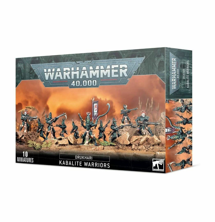 Games Workshop DRUKHARI KABALITE Warriors, Schwarz