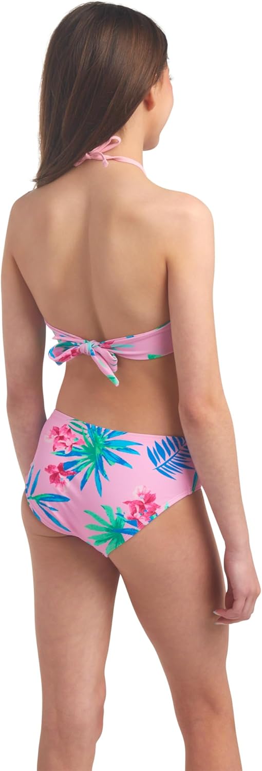 Kanu Surf Mädchen Bikini-Set 7 Leonie, Geblümt, Pink, 7 Leonie, Geblümt, Pink