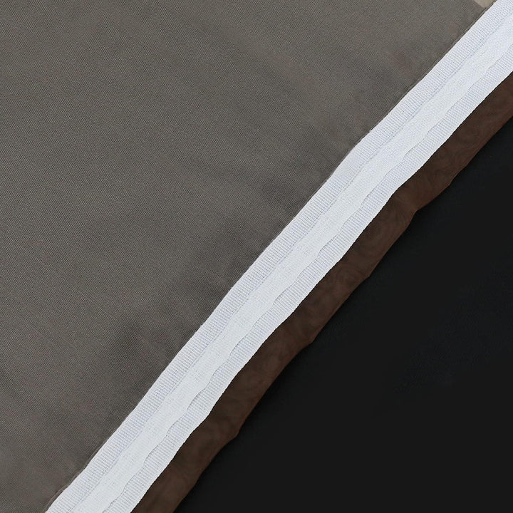 HongYa 2er-Pack Farbverlauf Gardinen Transparenter Voile Vorhänge Schals mit Kräuselband H/B 245/140