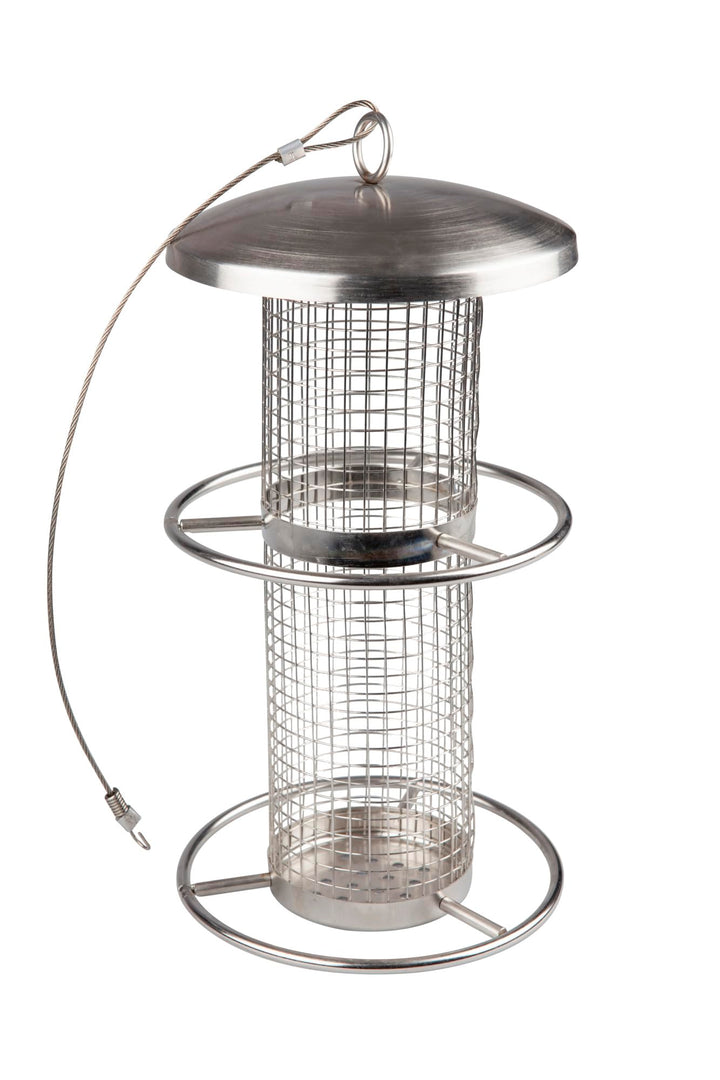 Windhager Vogelfuttersilo Pick-Up, Vogelhaus, Futterhaus für Vögel, Vogelhäuschen, Vogelfutterstatio