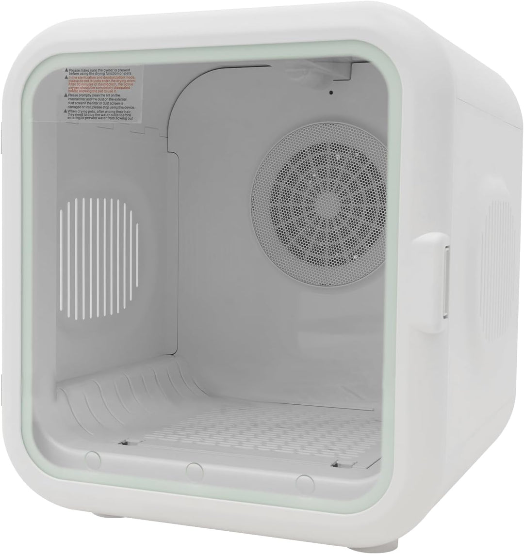 Haustiertrockner 800W für Katzen und Hunde 47 × 43 × 46 cm, Einstellbarer Temperatur (22-45°C) und T