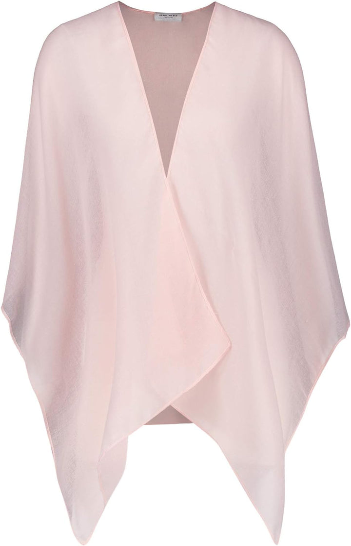 Gerry Weber Damen Grosses Cape Schal unifarben Rosenwasser 99