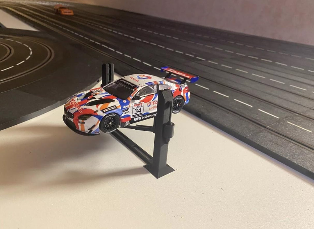 Hebebühne passend für 1:24 Fahrzeug 1:32 Carrera Auto Modellbau Diorama Modell Vitrine