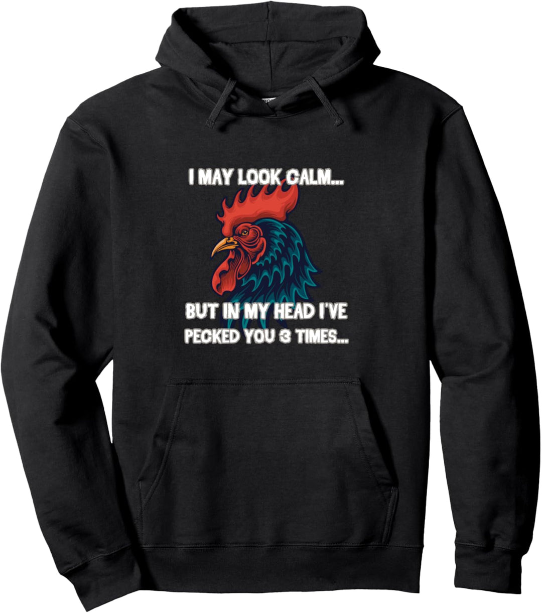 Ich mag ruhig aussehen, aber in meinem Kopf habe ich dich 3 Pullover Hoodie