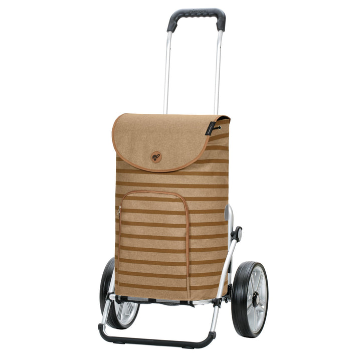 ANDERSEN Einkaufstrolley - Royal Shopper Eske braun 47 L Handwagen, modern, nachhaltig, Shopping, Al