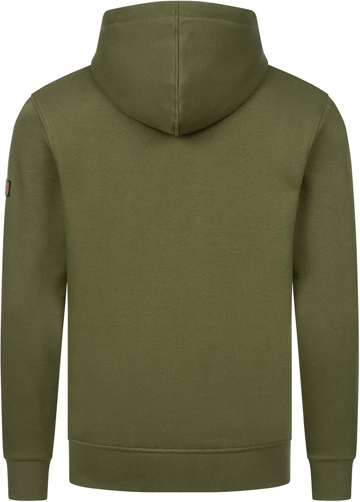 Rock Creek Herren Kapuzenpullover Hoodie H-340 3XL Dunkelgrün, 3XL Dunkelgrün