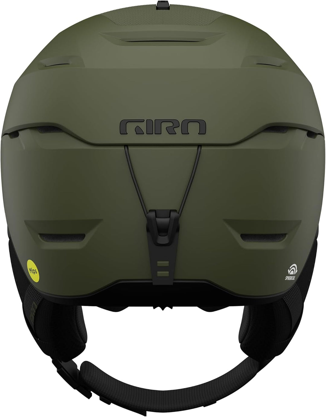 Giro Tor Spherical MIPS Ski Helmet - Snowboard Helmet for Men, Women & Youth Matte Trail Green 23 M,