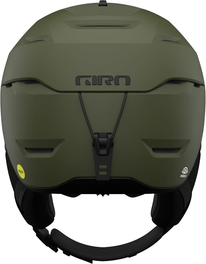 Giro Tor Spherical MIPS Ski Helmet - Snowboard Helmet for Men, Women & Youth Matte Trail Green 23 M,