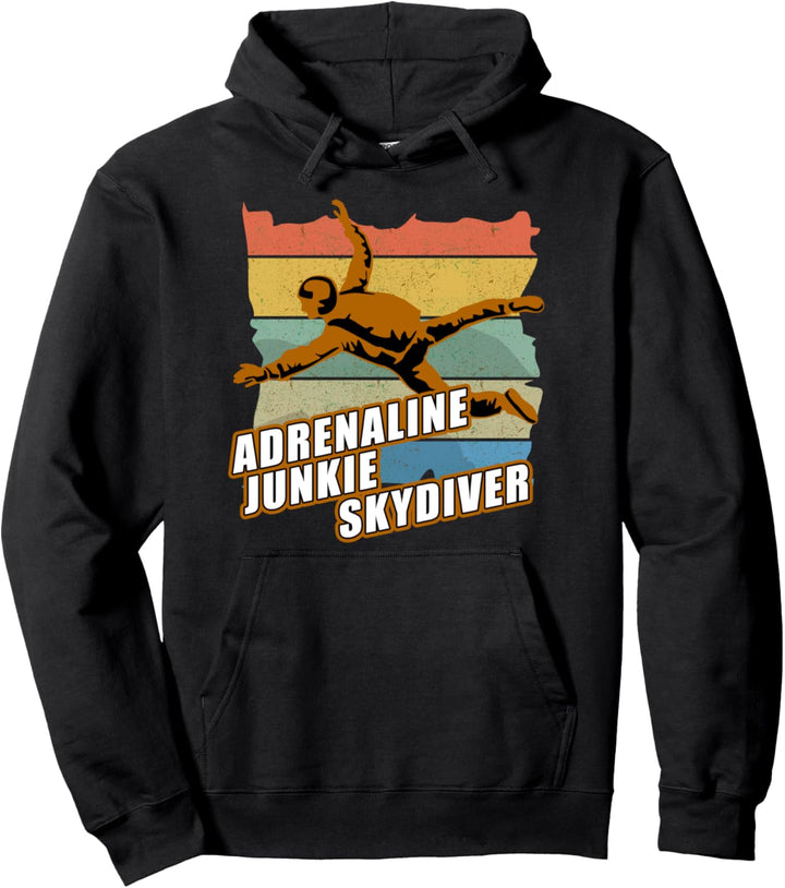 Fallschirm springen Fallschirmspringer Design Pullover Hoodie