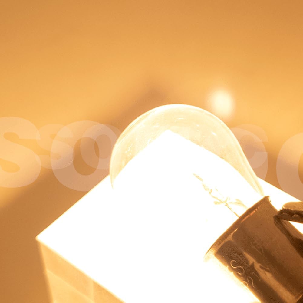 SOFOC PY21W 12V 21W BAU15S Warmweiss Nebel-/Rückfahrleuchte Blinker 150°-Offset-Stift Einfachkontakt