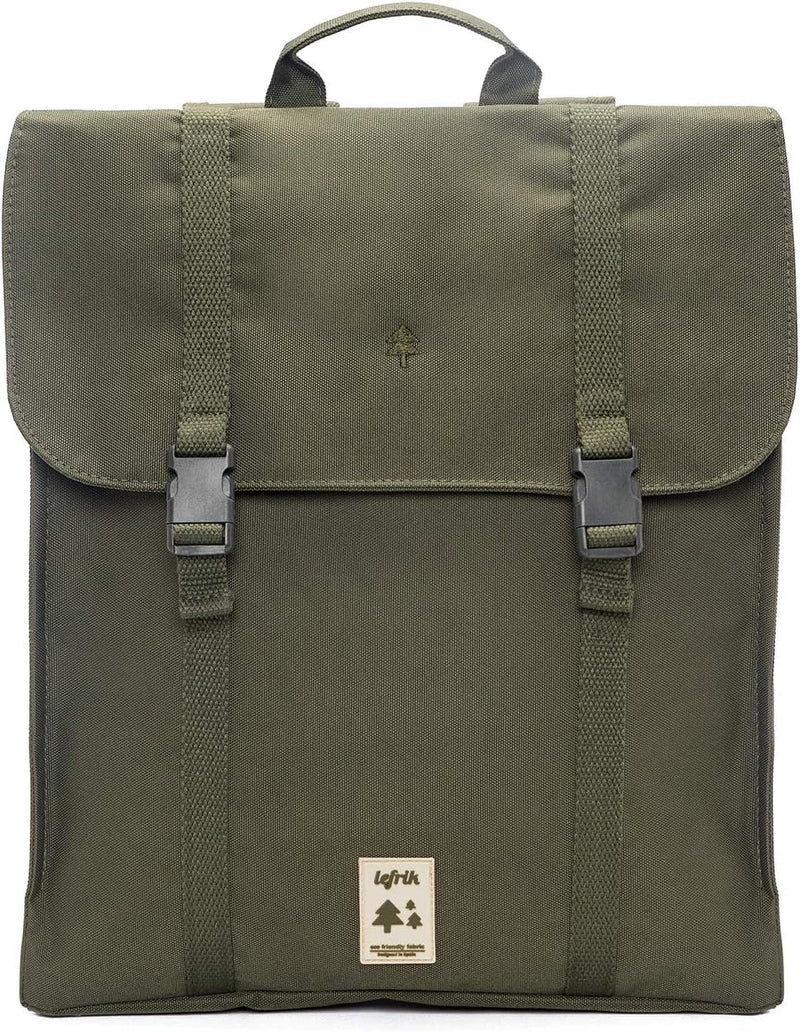 Lefrik - Praktischer Laptoprucksack Handy - Rucksack aus 100 % recycelter Stoff - Eco Friendly - Für