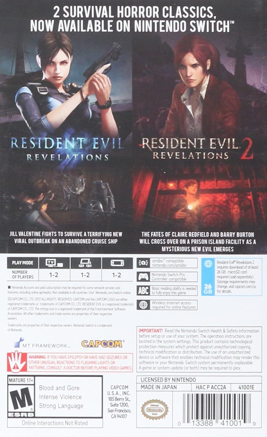 Resident Evil Revelations Collection (Import)