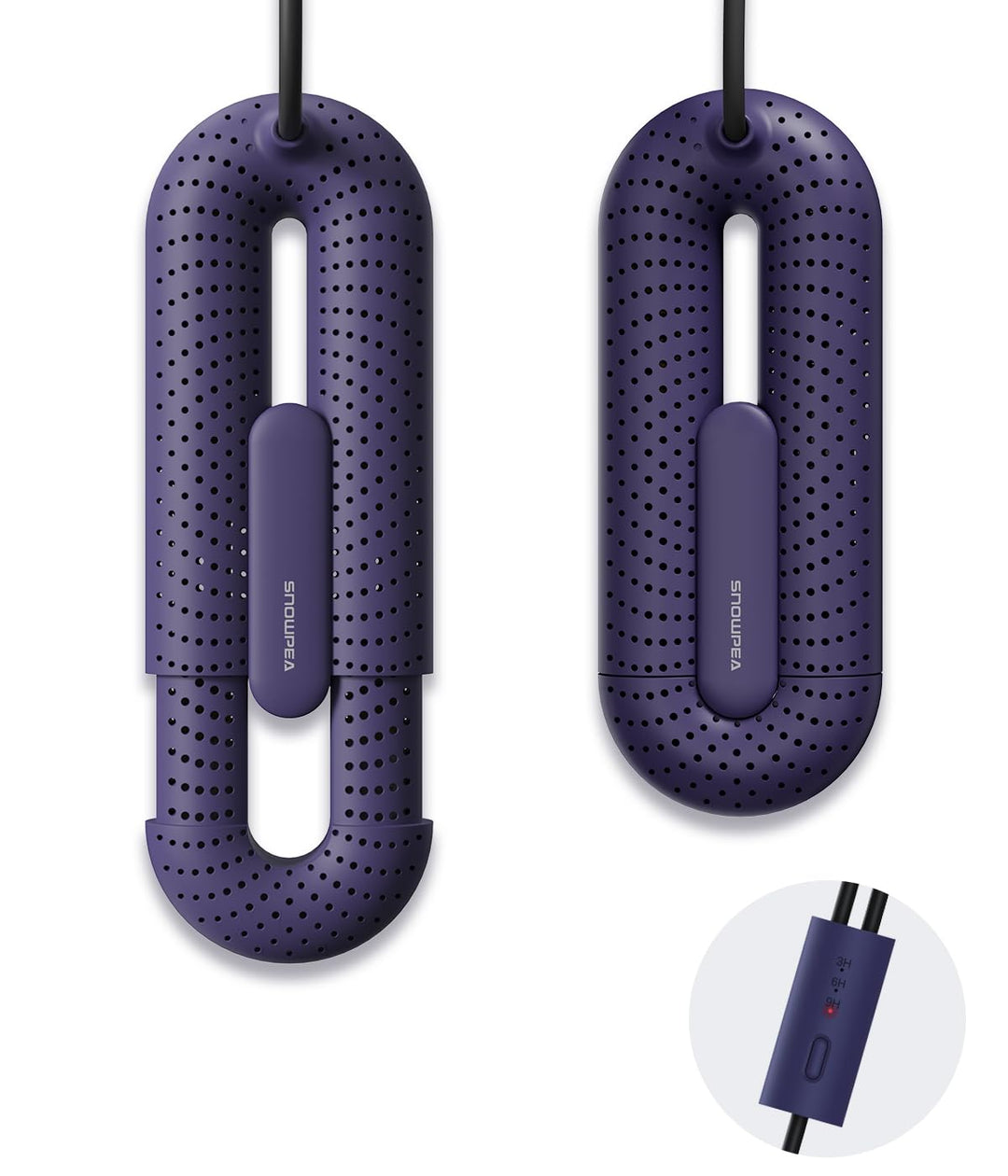 Snowpea Elektrischer Schuhtrockner, elektrischer Skischuhtrockner, Trainertrockner für Schuhe, Arbei