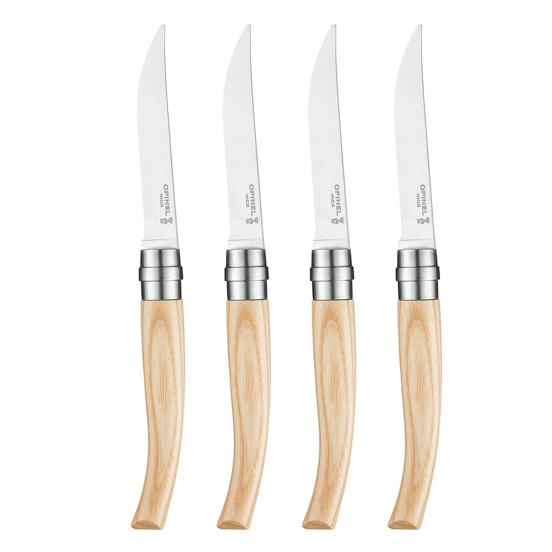 Estuche de 4 cuchillos de mesa FRESNO (hoja pulida)