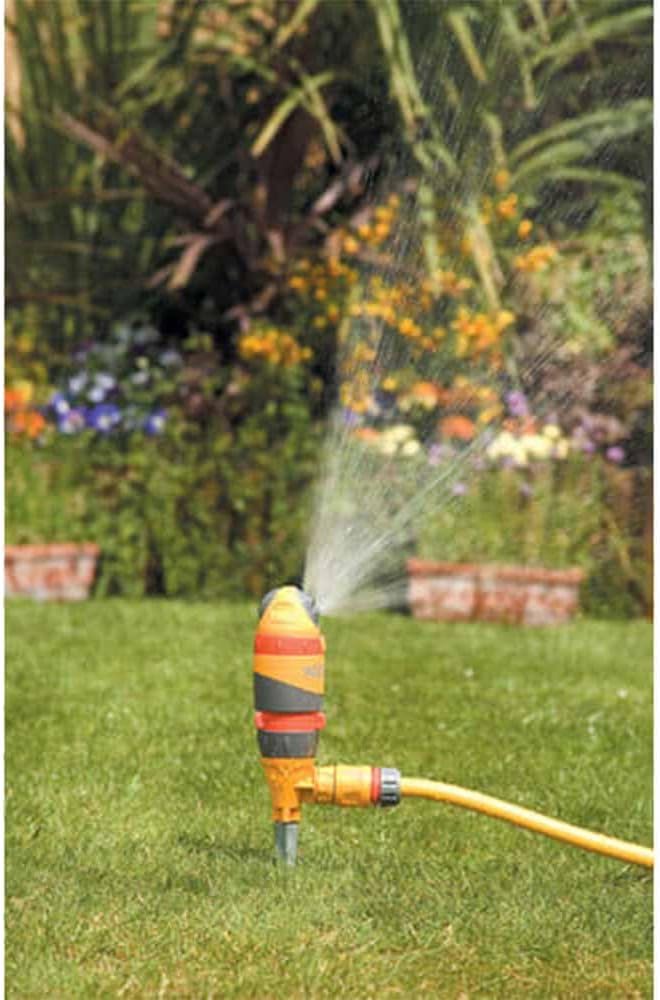 Best Price Square Round Spike Sprinkler PRO 314M2 2335P0000 by HOZELOCK 314m2 mit Erdspiess, 314m2 m