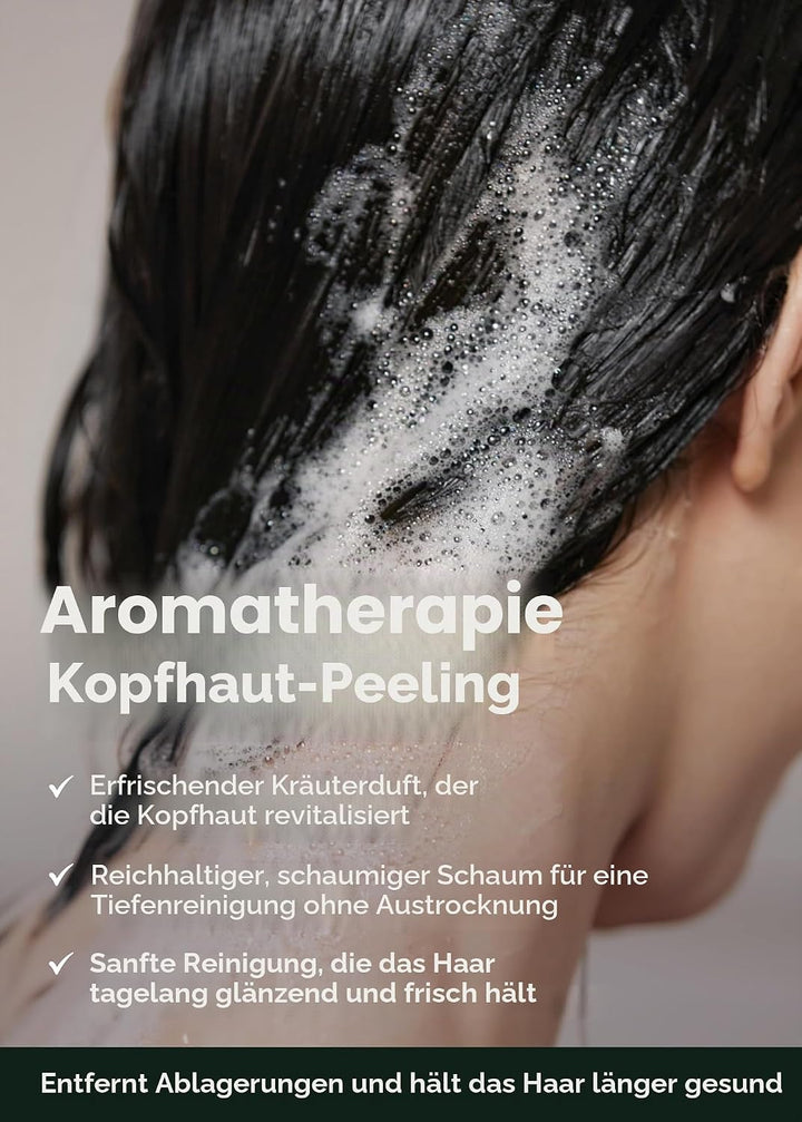 AROMATICA Reinigendes Shampoo mit Teebaum - Sulfatfrei, Vegan mit Salicylsäure | Haarreiniger für ju
