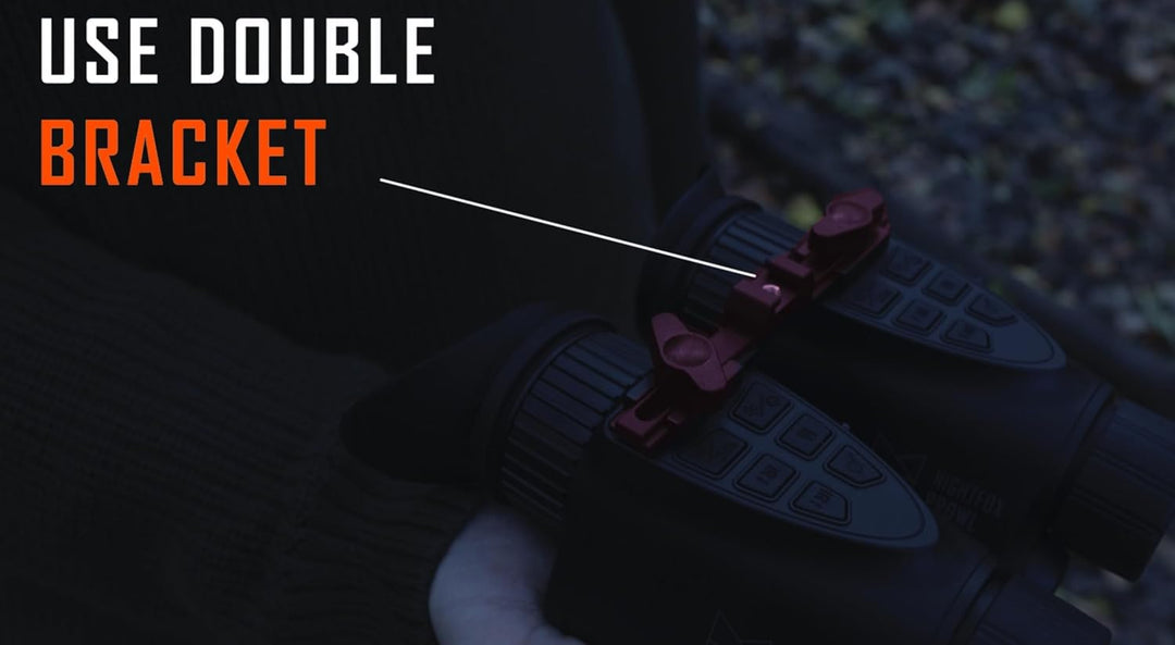 Dual Mounting Bridge Rail (DT1) für Nightfox Prowl Nachtsicht-Monokular