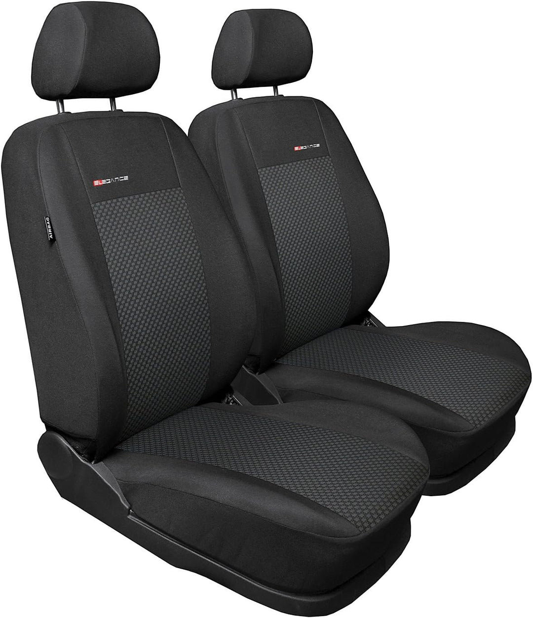 GSC Sitzbezüge Universal Schonbezüge 1+1 kompatibel mit VW TIGUAN Dunkelgrau, Dunkelgrau
