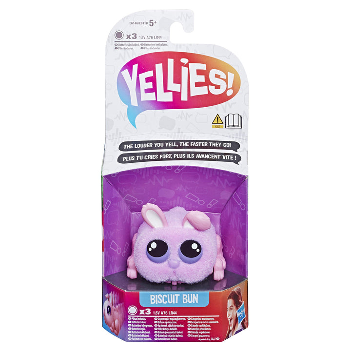 Yellies! Biscuit Bun stimmenaktiviertes Häschen für Kinder ab 5 Jahren, Biscuit Bun