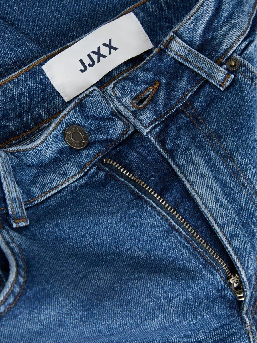 Jack & Jones Women's Jeans 28W / 34L Medium Blue Denim, 28W / 34L Medium Blue Denim