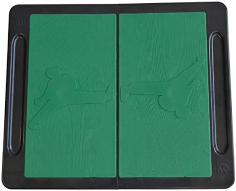 BAY OKPA Bruchtestbretter Wiederverwendbar -4 Stärke Anfänger, Fortgeschrittene grün M, grün M