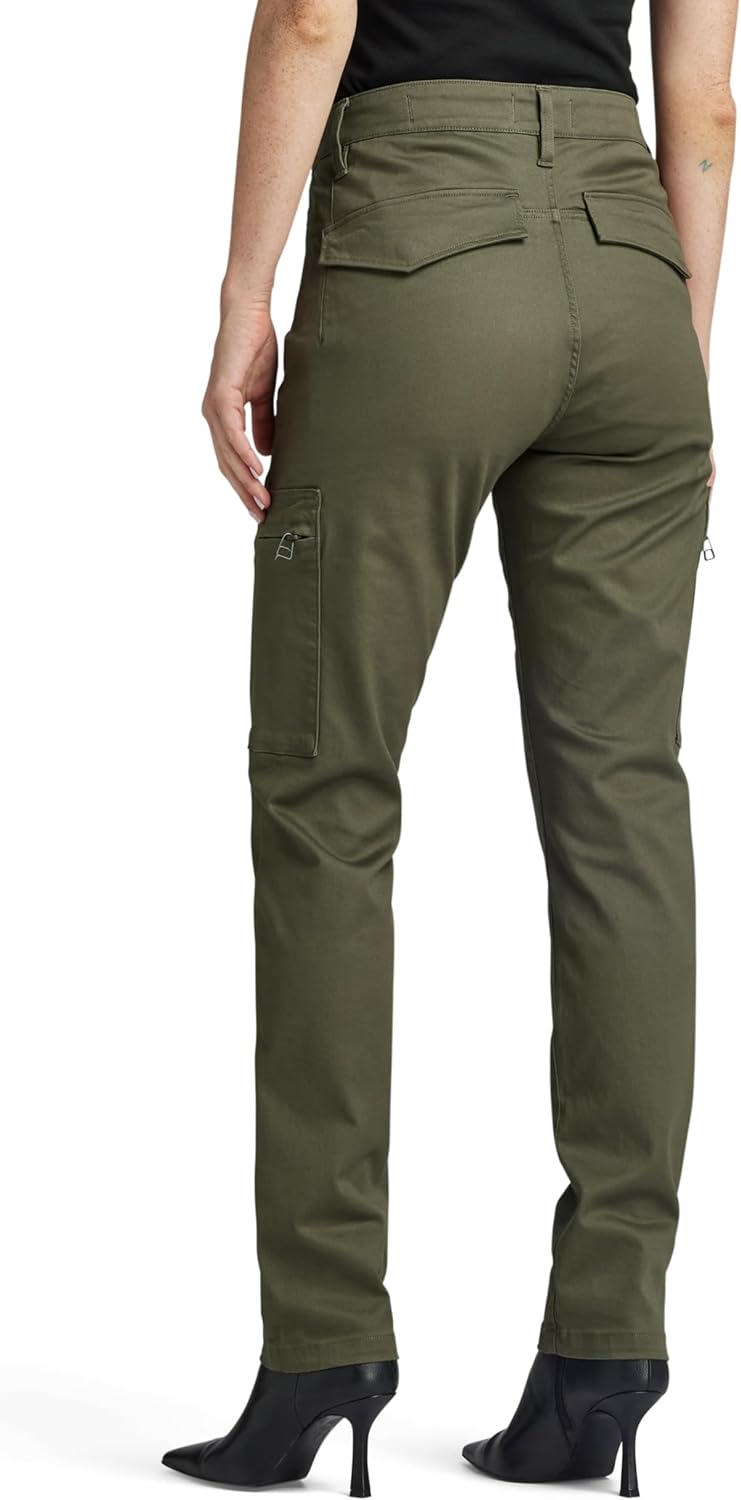 G-Star Damen Skinny Cargo Pants 24W / 30L Grün (Dk Shamrock D22890-c105-7159), 24W / 30L Grün (