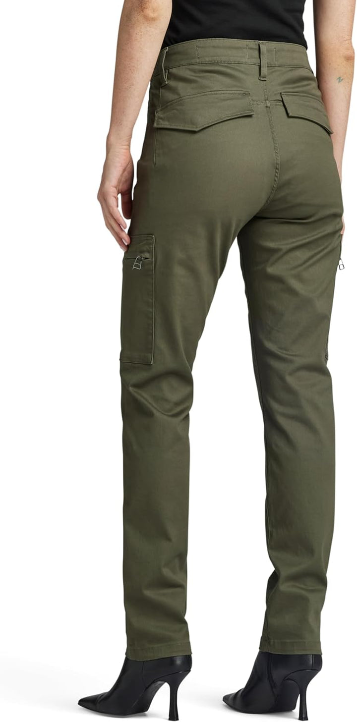 G-Star Damen Skinny Cargo Pants 24W / 30L Grün (Dk Shamrock D22890-c105-7159), 24W / 30L Grün (