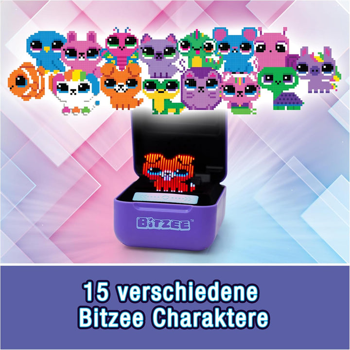 Bitzee - Digitales Haustier zum Anfassen, interaktives Spielzeug mit 15 virtuellen elektronischen Ti