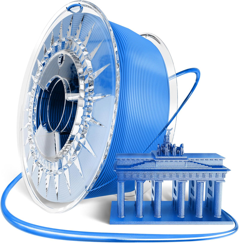 Vision 3D® PETG Filament 1.75 - [1KG Spule] 3D Drucker Filament PETG - Wasserfest, Hitze- & UV-bestä