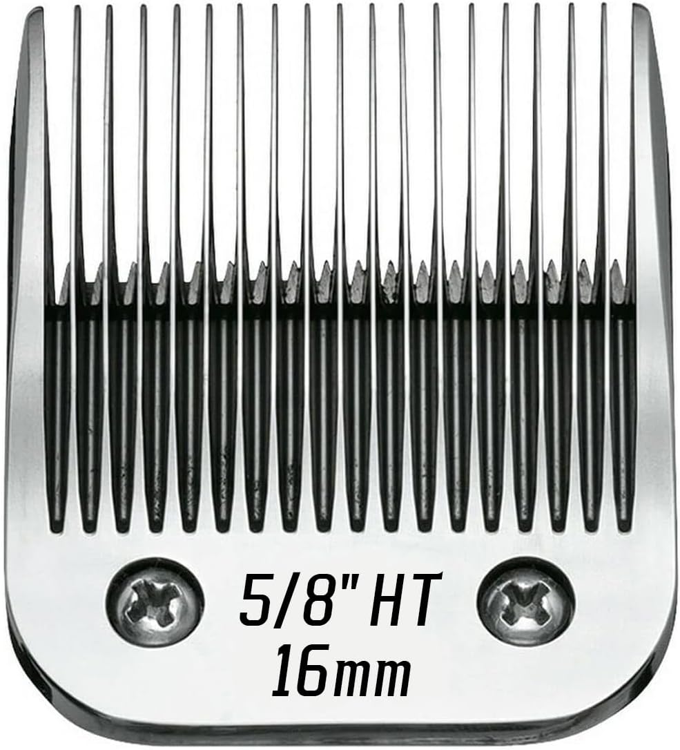 BESTBOMG 5/8HT Ersatzmesser für Hundepflege, kompatibel mit den Serien Heiniger/Moser Max45/Andis/Os