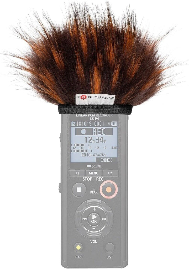 Gutmann Windschutzscheibe für Olympus LS-P1 / LS-P2 / LS-P4 Spezialmodell Fire