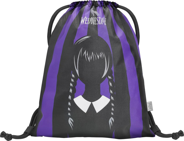 Baagl Schulrucksack Set Mädchen 3 Teilig - Schultasche ab 3. Klasse - Grundschule Ranzen mit Brustgu