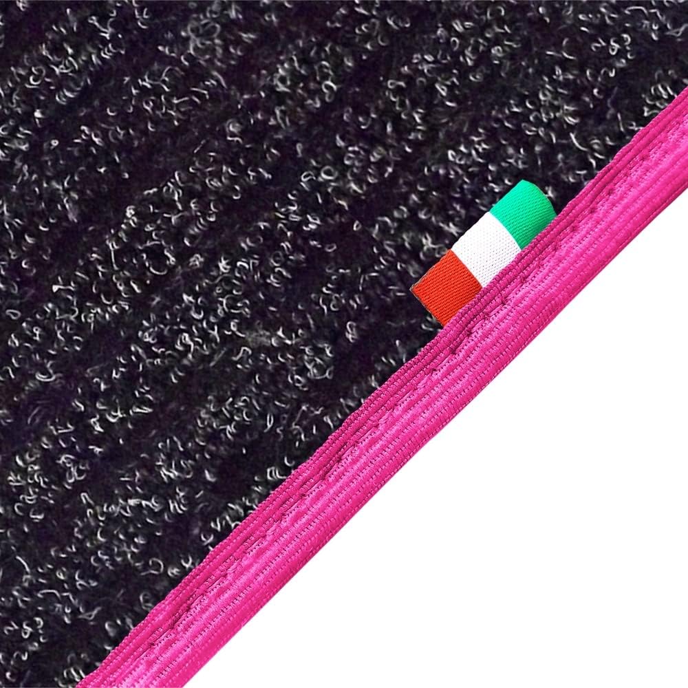 Fussmatten-Set für Mercedes C-Klasse W203 Baujahr 2000 bis 2007 in Teppich Made in Italy in Anthrazi