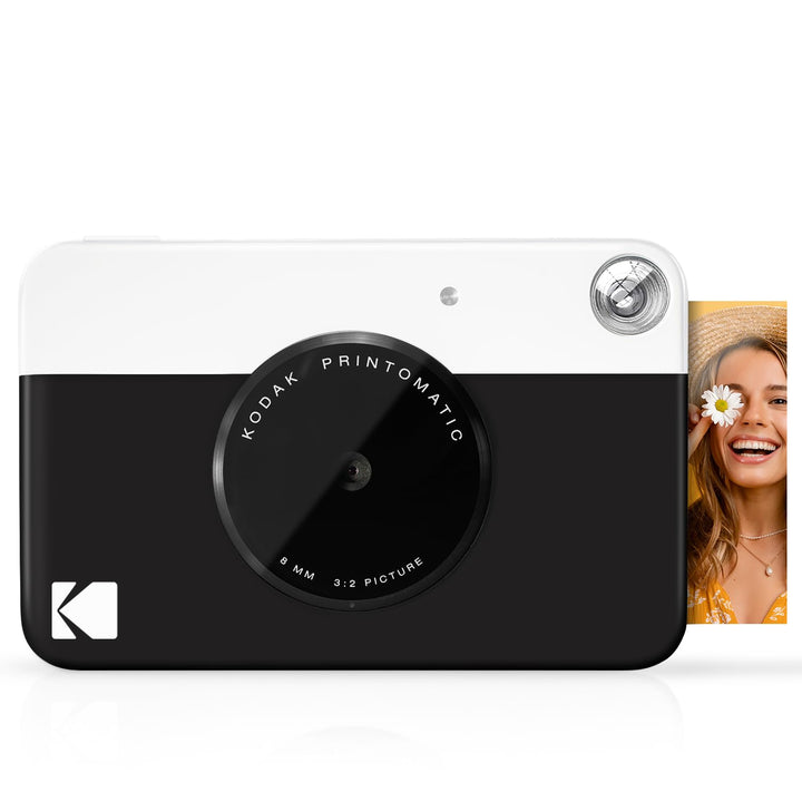 KODAK Printomatic Sofortbildkamera (schwarz) Kamera Schwarz, Kamera Schwarz