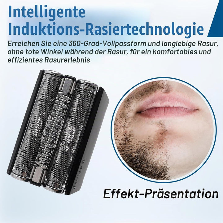 2 Stück Series 5 Scherkopf 52B Ersatzrasierkopf Kompatibel mit Series 5 Männer Rasierer Scherkopf Ra